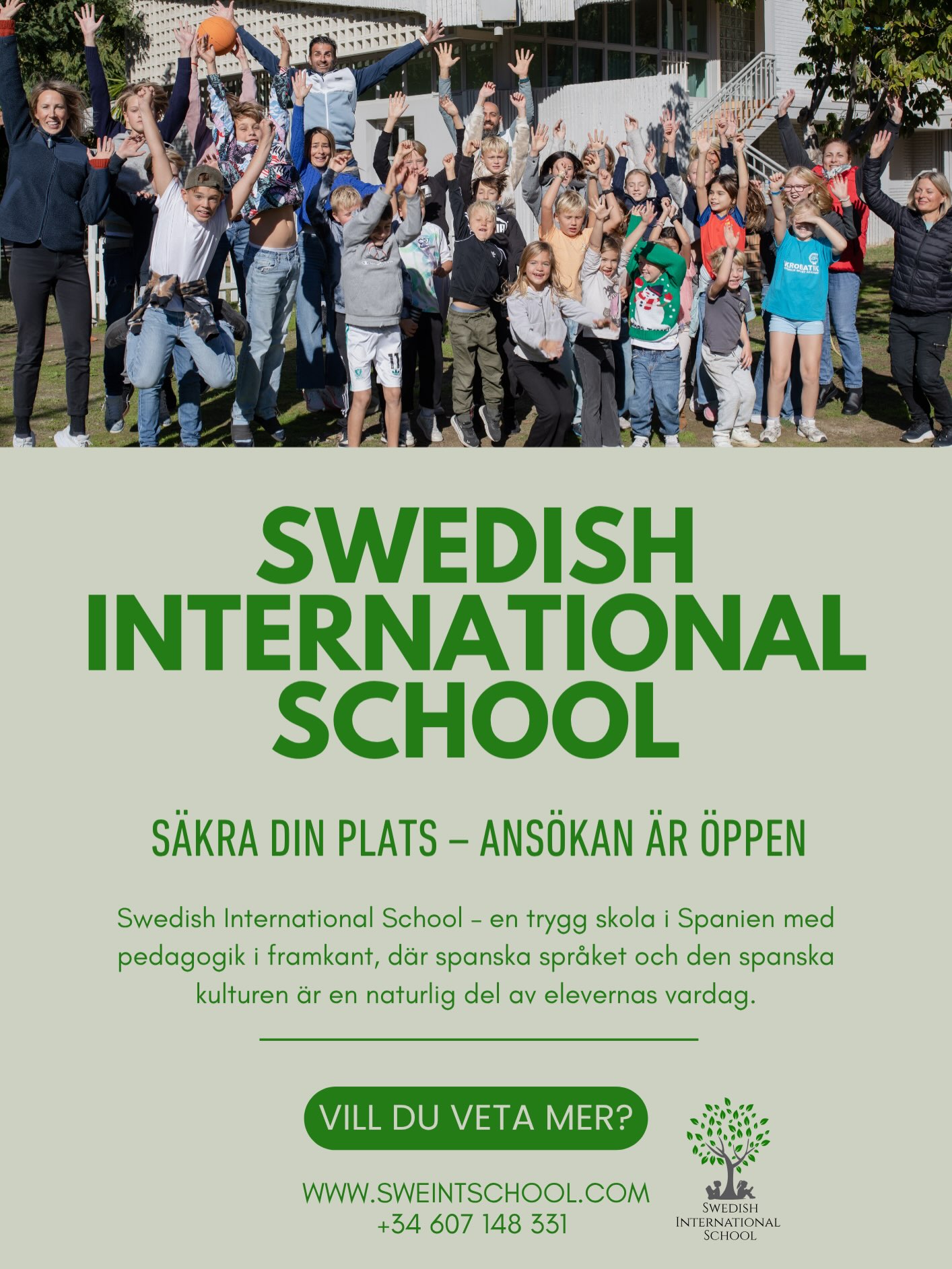 📚Det är fortfarande inte för sent att söka till läsåret 2026/2027! Ta chansen att bli en del av vår gemenska…