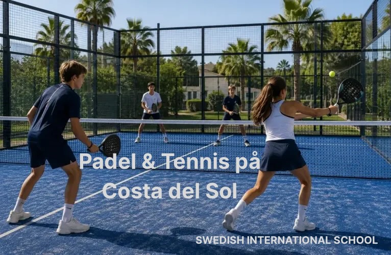 🎾Vill du kombinera skola med professionell träning i padel och tennis? Nu erbjuder Swedish International Sch…