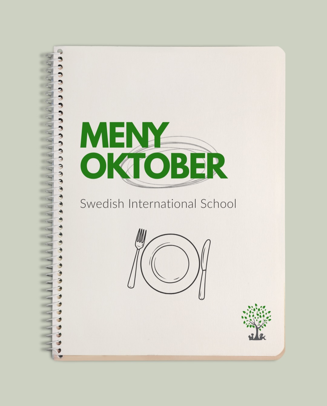🧑🍳Meny för oktober #skollunch