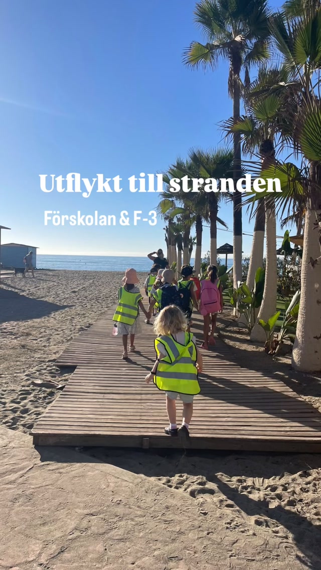 🏖️ Förskolan och F–3 har varit på utflykt till stranden och fått njuta av frisk luft, lek och gemenskap. Det…