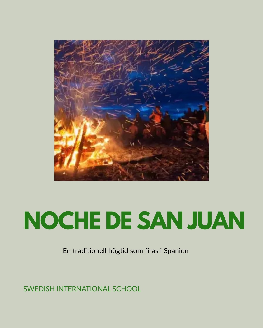 🔥Under natten mellan den 23 och 24 juni firas San Juan i Spanien för att välkomna sommaren och årets ljusast…