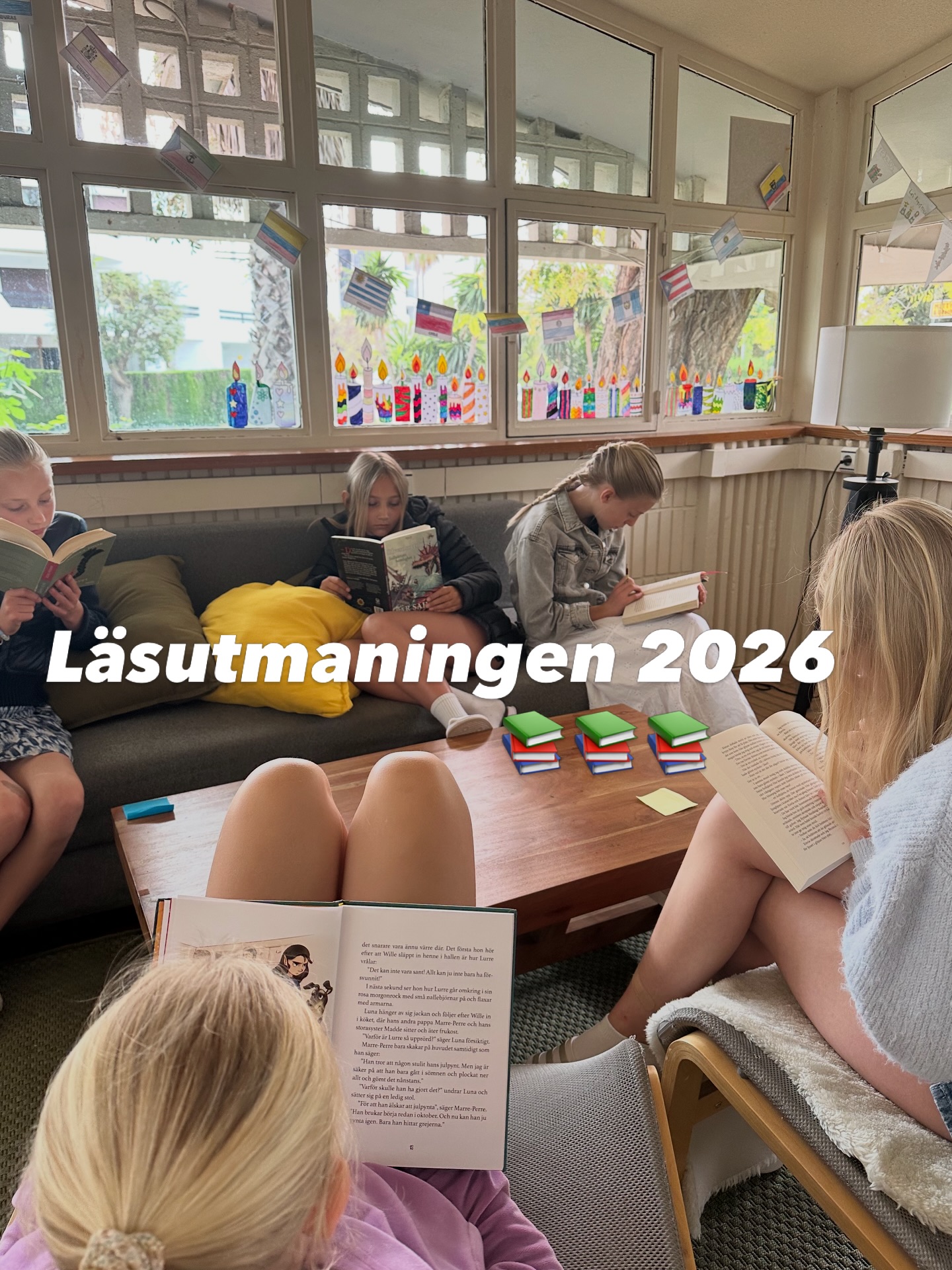📚Läsningen har verkligen tagit fart på skolan! 📚✨ Eleverna dyker in i böckernas värld under lektionerna, fo…