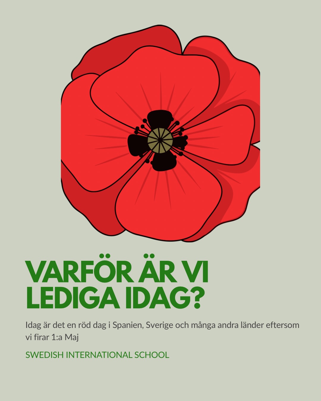 🌹 1 maj – Arbetarnas dag Idag uppmärksammar vi rätten till bra arbetsvillkor och allas lika värde. 📚Genom k…